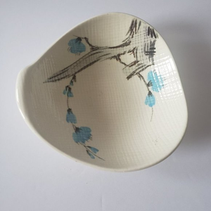 VINTAGE Redwing Pottery‎  Driftwood  Pattern Sauce/Soup Bowl 6in #248 Vintage